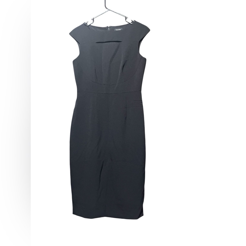 Tahari Black Sleeveless Dress
